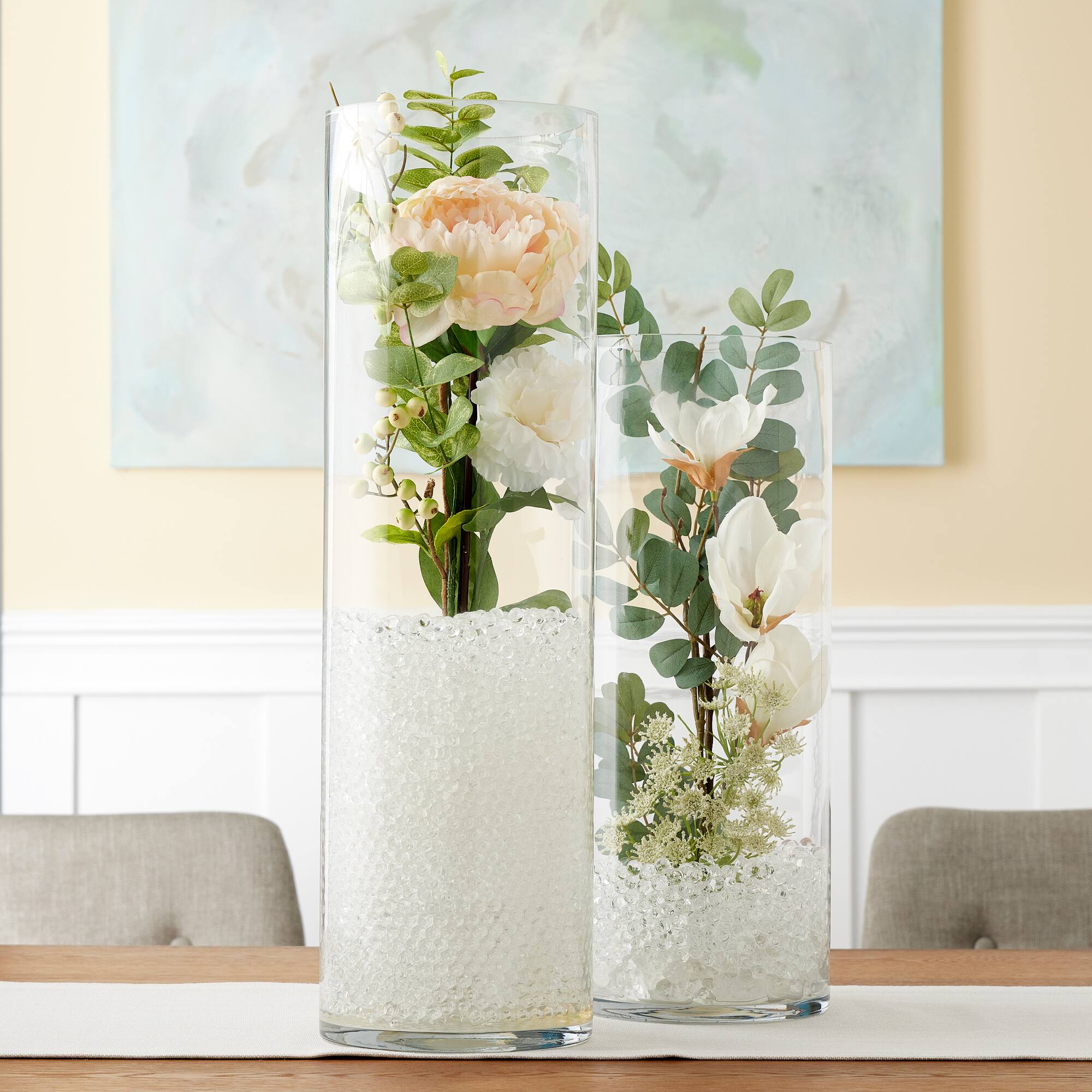 6 Pack: 24" Glass Vase by Ashland®